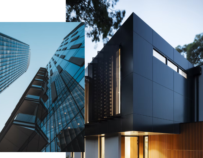 A floating astronaut in a space suit